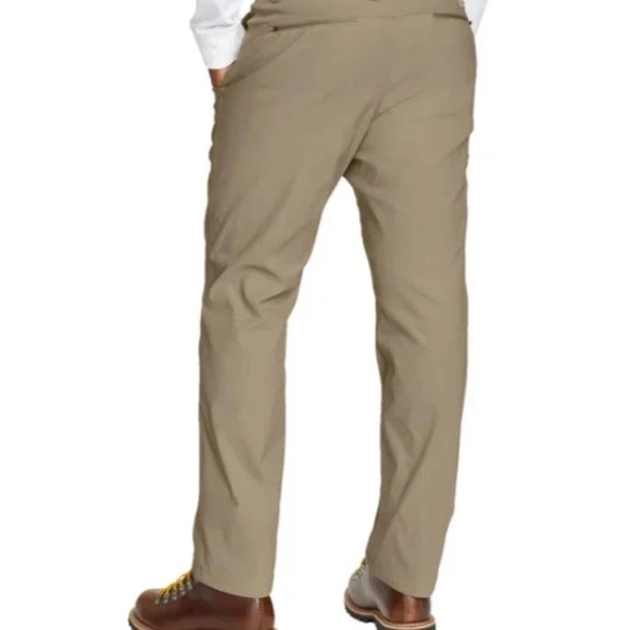 Eddie Bauer Men’s Pants Rainier fleece lined NWT 34 x 30 - Picture 10 of 11